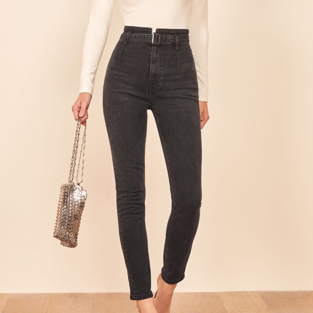Reformation Kayo High and Skinny Jean